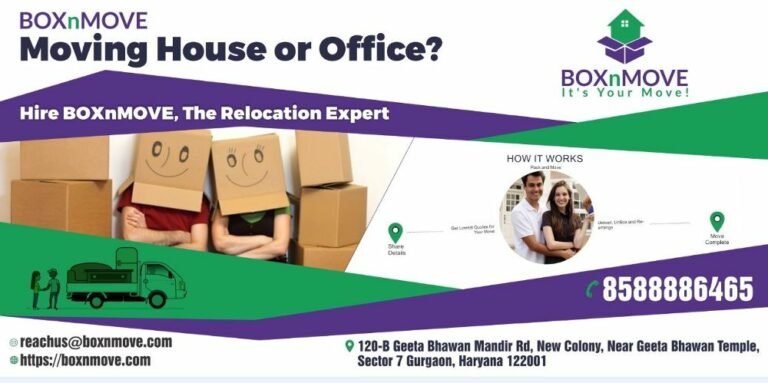 BOXnMOVE Best Movers and Packers Gurgaon